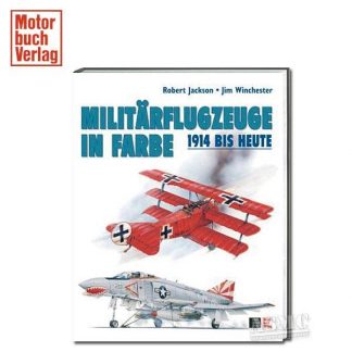 Buch Militärflugzeuge in Farbe