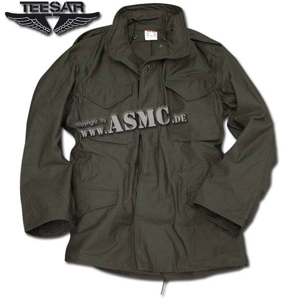 Feldjacke M-65 Teesar schwarz (GrÃ¶ÃŸe XL)