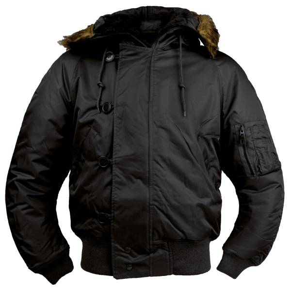 N2B Jacke Style schwarz (Größe L)