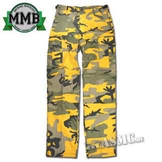 Feldhose BDU Style MMB yellow-camo (Größe XXL)