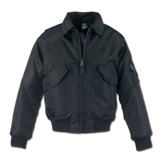 Jacke Brandit CWU Fliegerjacke schwarz (Größe 4XL)