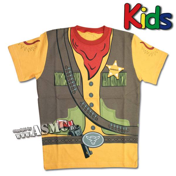Kinder T-Shirt Sheriff (Größe XL)