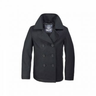 Jacke Brandit Pea Coat schwarz (Größe 5XL)