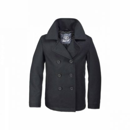 Jacke Brandit Pea Coat schwarz (Größe XL)
