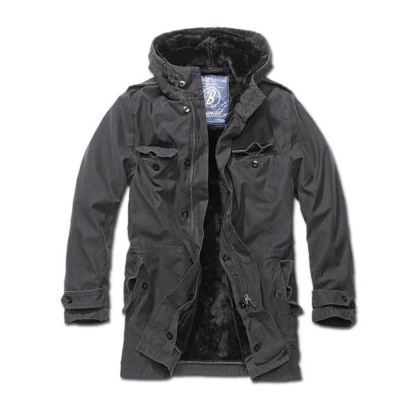 Jacke Brandit BW Parka schwarz (Größe 4XL)