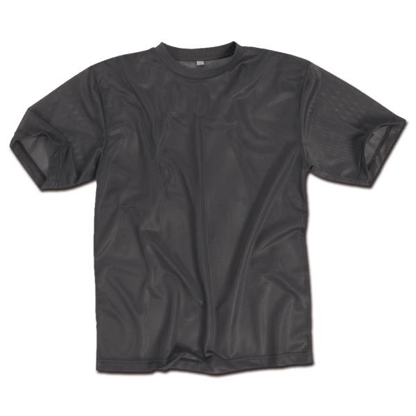 T-Shirt Mesh schwarz (Größe XL)