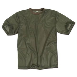 T-Shirt Mesh oliv (Größe S)