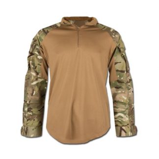 Britisches Combat Shirt Hot Weather MTP tarn gebraucht (Größe L)
