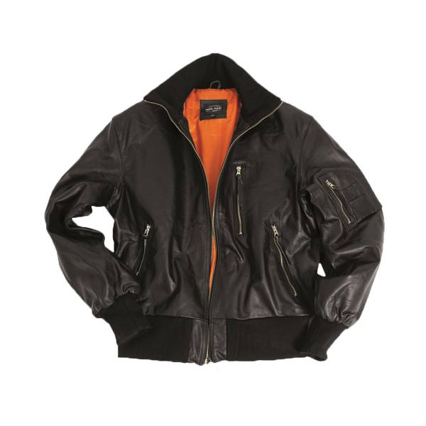 BW Lederjacke Flieger schwarz (Größe M)