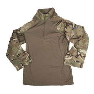 Britisches Combat Shirt UBAC MTP tarn khaki/oliv gebraucht (Größe L)