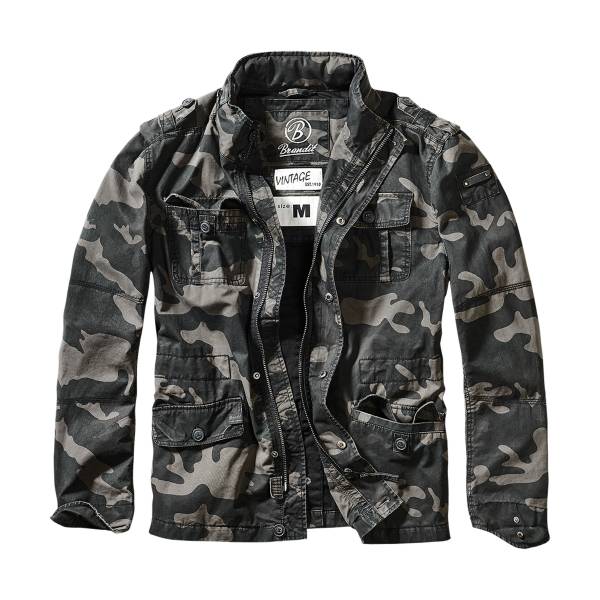 Brandit Jacke Britannia darkcamo (Größe XXL)