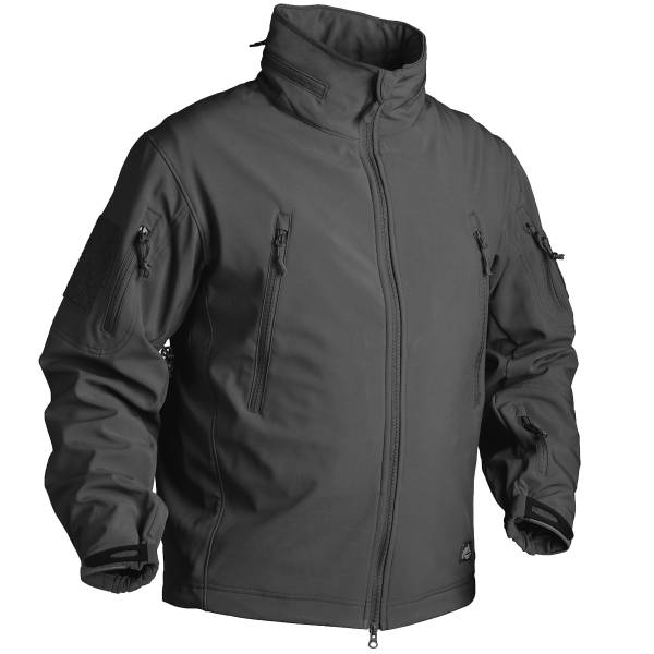 Helikon-Tex Jacke Gunfighter Shark Skin Windblocker schwarz (Größe L)