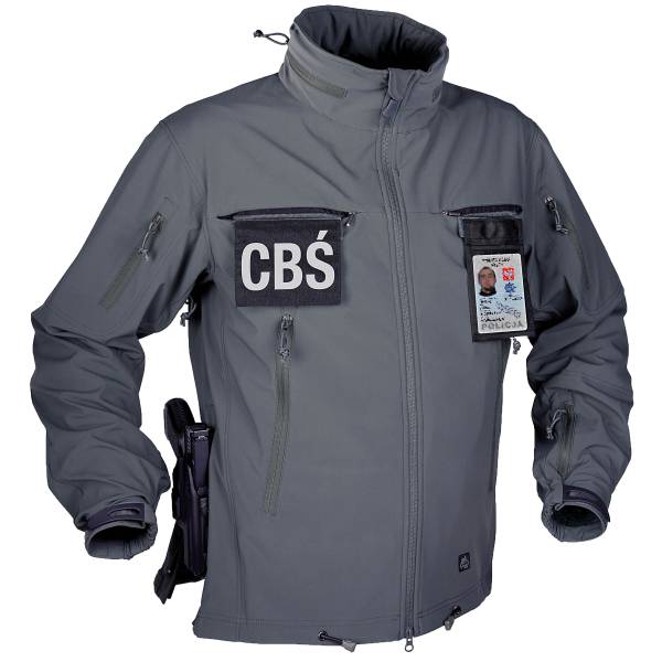 Helikon-Tex Jacke Cougar QSA HID Softshell shadow grey (GrÃ¶ÃŸe M)