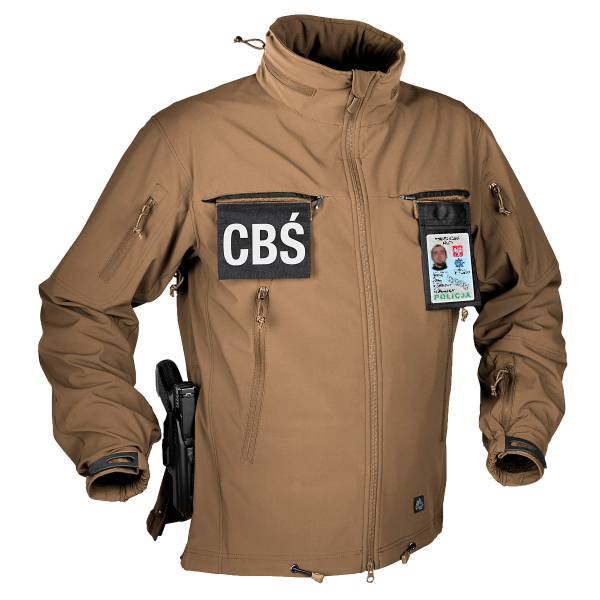 Helikon-Tex Jacke Cougar QSA HID Softshell coyote (GrÃ¶ÃŸe XXL)