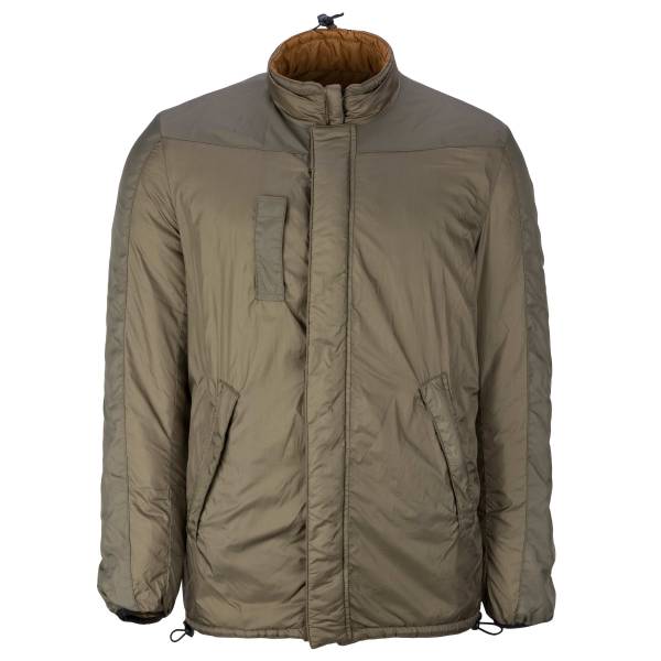 Holländische Thermojacke wendbar oliv coyote gebraucht (Größe S)