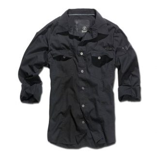 Brandit Shirt SlimFit schwarz (Größe 3XL)