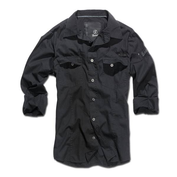Brandit Shirt SlimFit schwarz (Größe M)