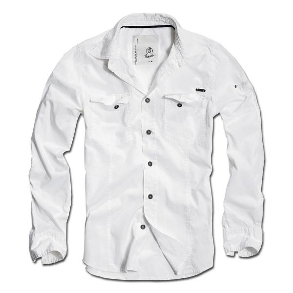 Brandit Shirt SlimFit weiß (Größe M)