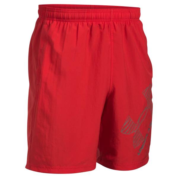 Under Armour Fitness Short Woven Graphic rot (Größe S)