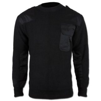 BW Pullover Acryl schwarz (Größe 60)