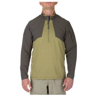 5.11 Sweatshirt Thunderbold Half Zip underbrush (Größe S)