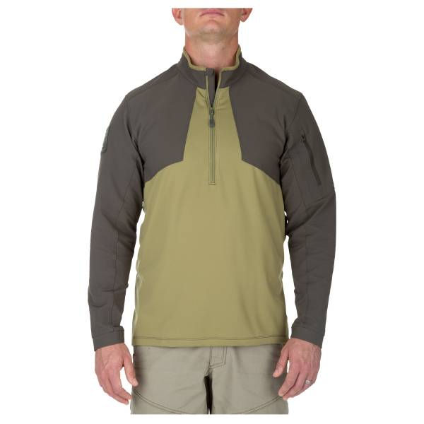 5.11 Sweatshirt Thunderbold Half Zip underbrush (Größe M)