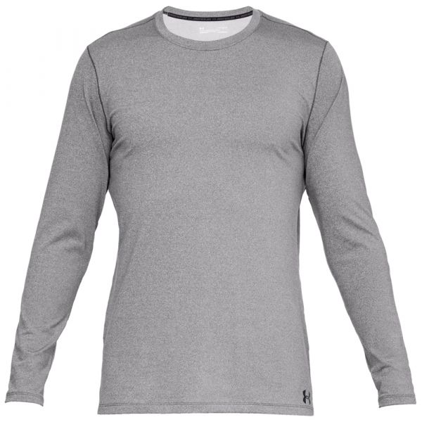 Under Armour Langarmshirt Fitted CG Crew charcoal light heather