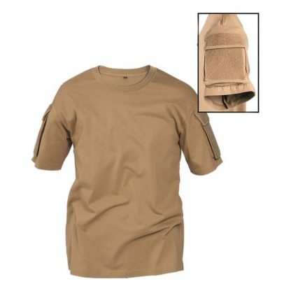 Mil-Tec T-Shirt Tactical coyote (Größe XXL)