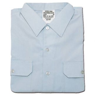 BW Diensthemd Kurzarm blau gebraucht (Größe 3)