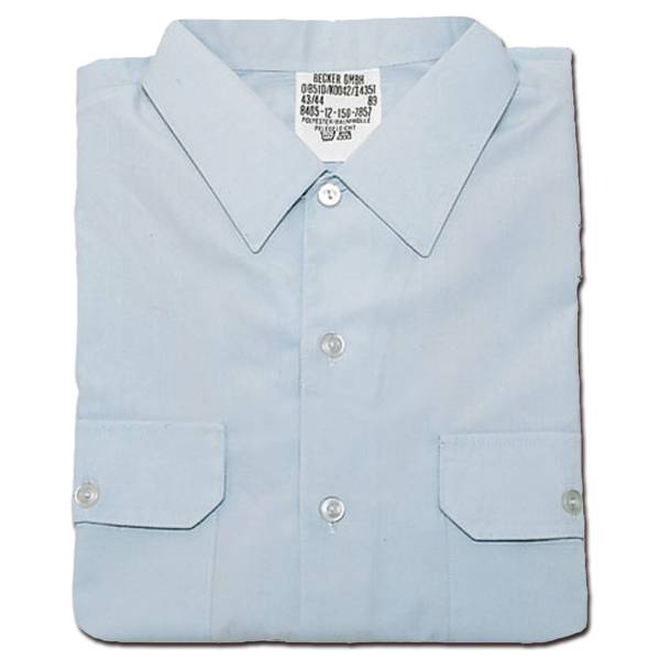 BW Diensthemd Kurzarm blau gebraucht (Größe 5)