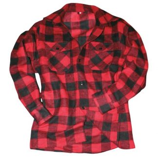 Holzfällerhemd rot (Größe XL)