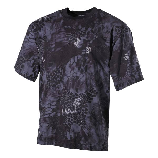 US T-Shirt halbarm snake black (Größe 3XL)