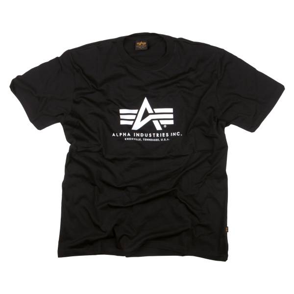 T-Shirt Alpha Industries Basic schwarz (Größe M)