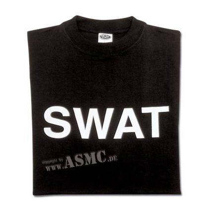 T-Shirt SWAT schwarz (Größe S)