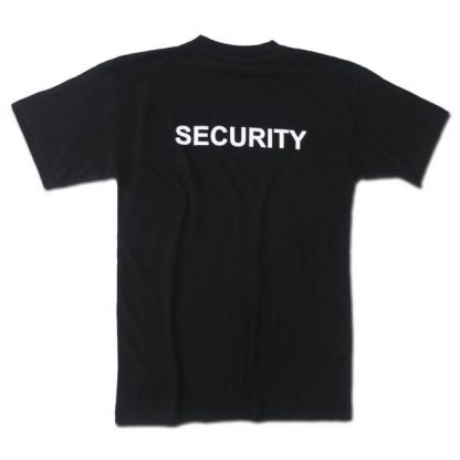 T-Shirt Security Rückendruck (Größe S)