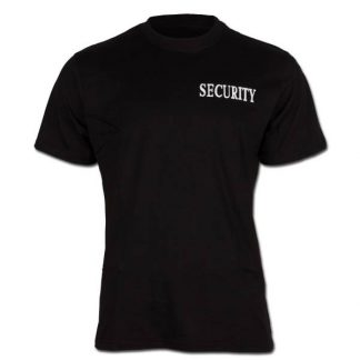 T-Shirt Security Brust-Rückendruck II (Größe S)