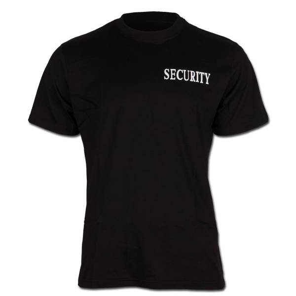 T-Shirt Security Brust-Rückendruck II (Größe M)