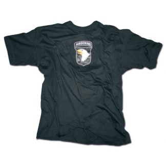 T-Shirt 101st Airborne Division schwarz (Größe M)