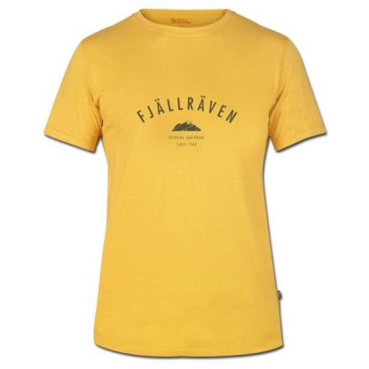 T-Shirt Fjällräven Trekking Equipment ocker (Größe S)