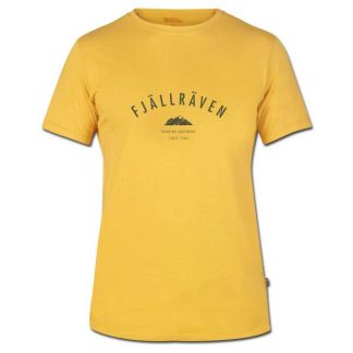T-Shirt Fjällräven Trekking Equipment ocker (Größe L)