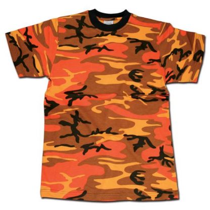 T-Shirt MMB orange-camo (Größe S)