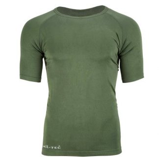 T-Shirt Mil-Tec Sports oliv (Größe L)