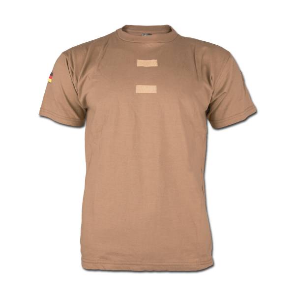 BW Tropenhemd Import coyote mit Klett (Größe 7)