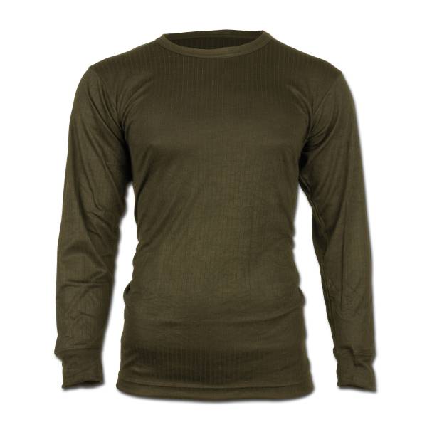 Langarmshirt Highlander oliv (Größe M)