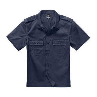 Brandit Shirt US halbarm navy (Größe L)