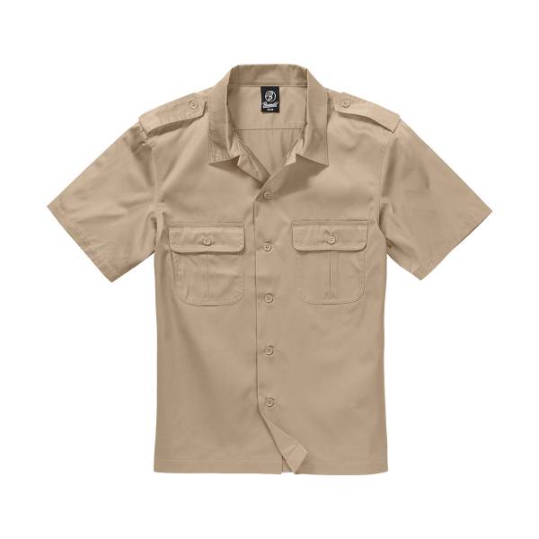 Brandit Shirt US halbarm camel (Größe M)