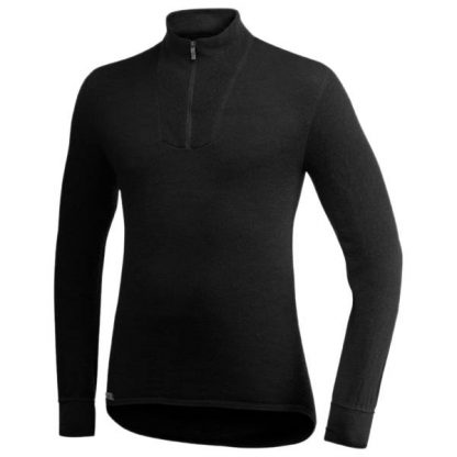 Woolpower Turtleneck 200 schwarz (Größe S)