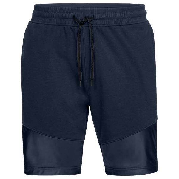 Under Armour Short Threadborne Terry blau (Größe M)