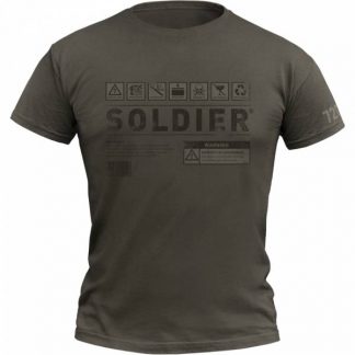 720gear T-Shirt Soldier army oliv (Größe XXL)