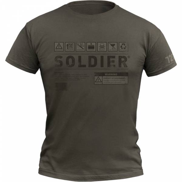 720gear T-Shirt Soldier army oliv (Größe S)